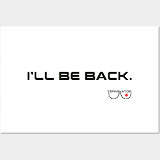 I'll be back Posters and Art